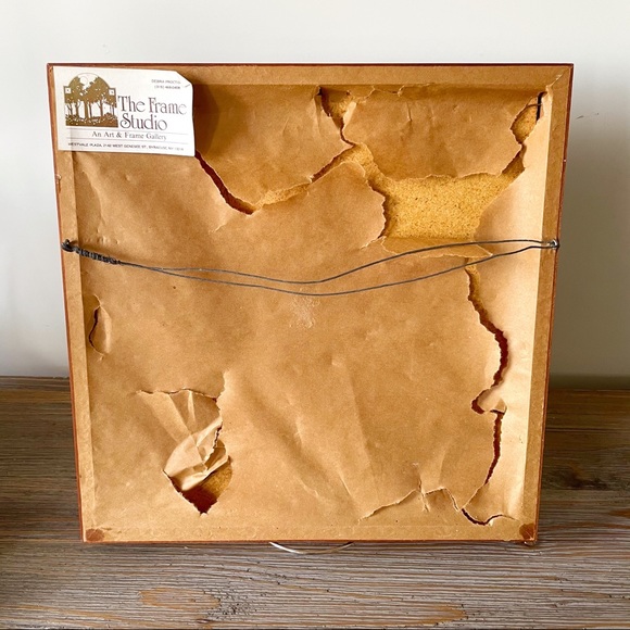 Vintage 1970’s Framed Navajo Sand Art Painting - Picture 2 of 5